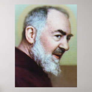 AFFICHE ST PADRE PIO DE PIETRELCINA