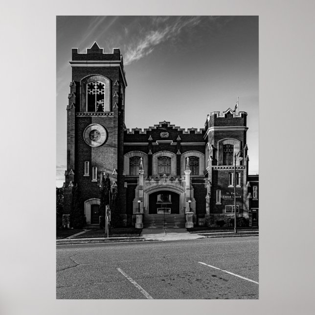 Affiche St. Paul's United Church Thunder Bay No 1 (Devant)