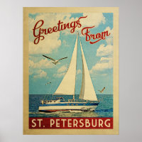 St Petersburg Vintage voyage de voilier Floride