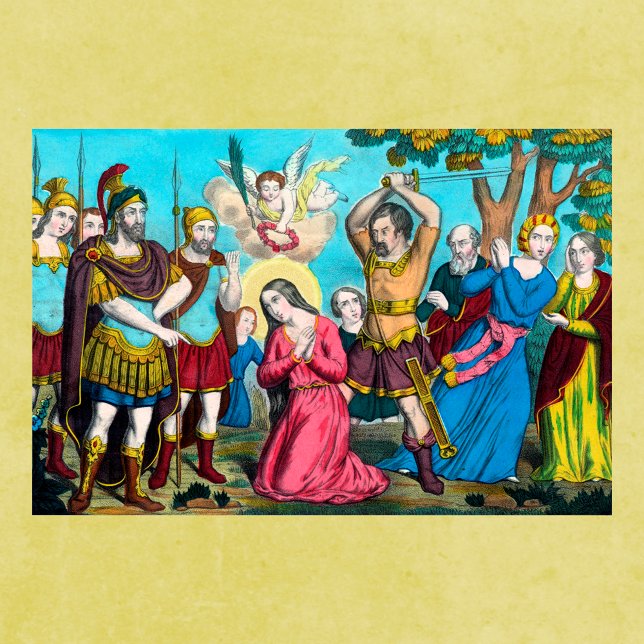 Affiche St. Philomena Décapité (Créateur téléchargé)