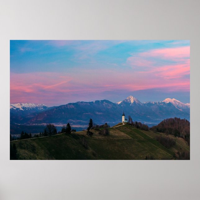 Affiche St Primus Jamnik Slovénie (Devant)