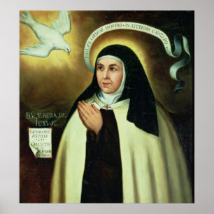 Affiche St Theresa d'Avila 1570