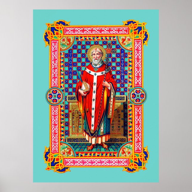 Affiche St. Thomas Becket à Red Chasuble (K 34) (Devant)