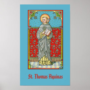 Affiche St. Thomas d'Aquin (VVP 002)