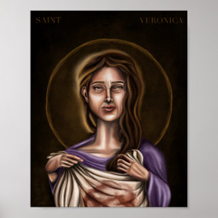 Affiche St. Veronica Large Print