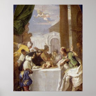 Affiche St Vincent Ferrer exécutant un miracle