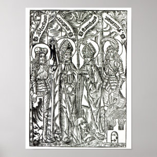 Affiche St Wenceslaus, Adalbert, St Florian de Stanislaus