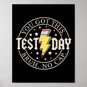 Affiche Staar State Test Day Motivation Vous Avez Ce Br