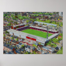 Stade de football Art - Brentford, Londres