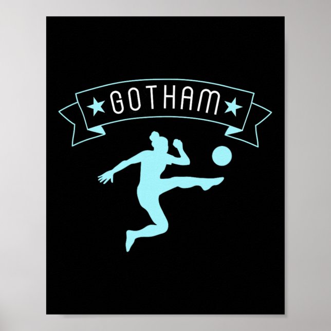 Affiche Stade de soutien aux supporters de Gotham Soccer M (Devant)