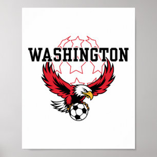 Affiche Stade de soutien aux supporters de soccer de Washi