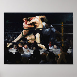 Affiche Stag à Sharkey's par George Bellows