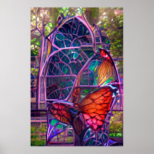 Affiche Stained Glass