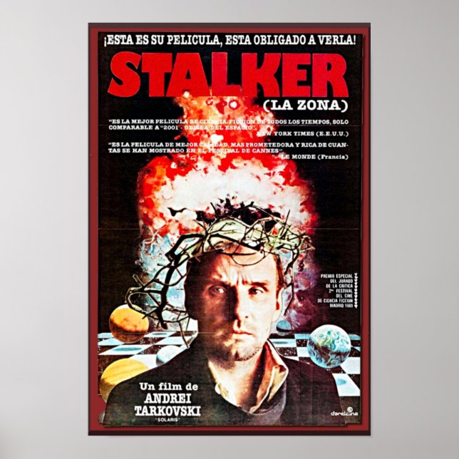 Affiche Stalker La Zona (Devant)