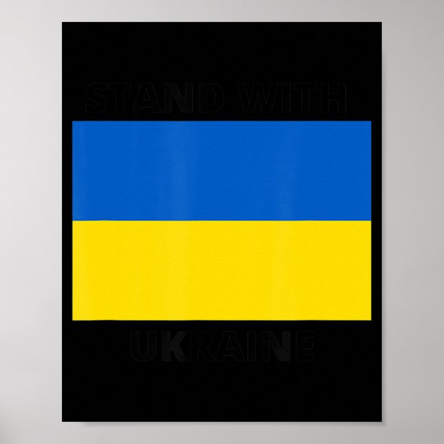 Affiche Stand with Ukraine  (Devant)