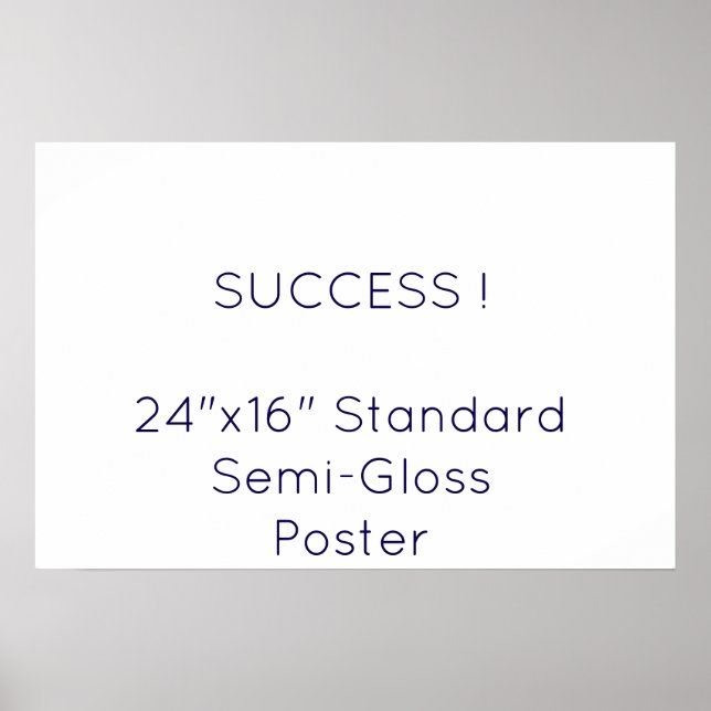 Affiche standard 24"x16" semi-brillant (Devant)
