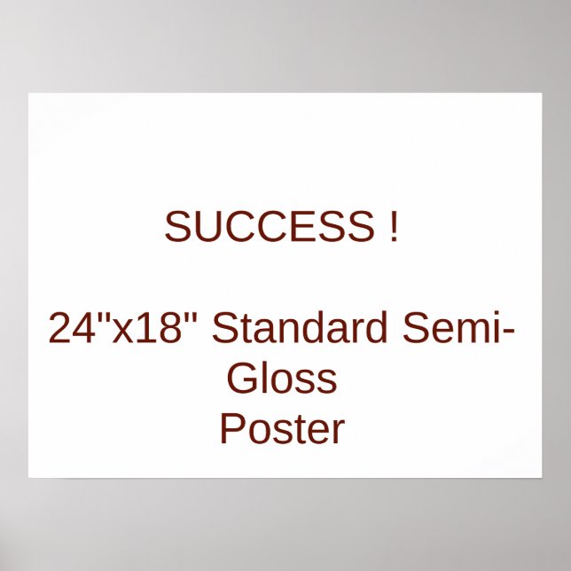 Affiche standard 24"x18" semi-brillant (Devant)