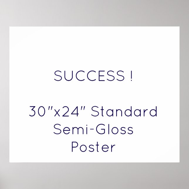Affiche standard 76x61 cm semi-brillant (Devant)