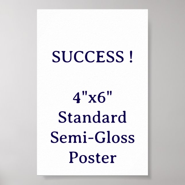 Affiche standard semi-brillant 10x15 cm (Devant)