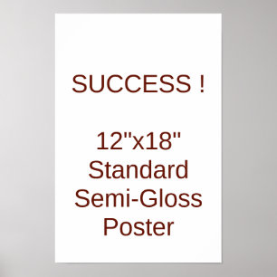 Affiche standard semi-brillant 12"x18"
