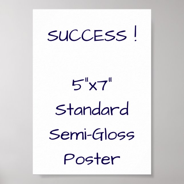 Affiche standard semi-brillant 13x18 cm (Devant)