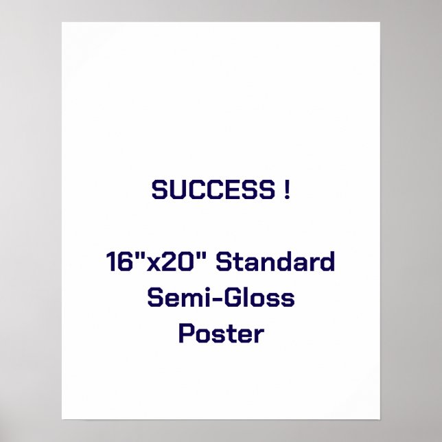 Affiche standard semi-brillant 16"x20" (Devant)