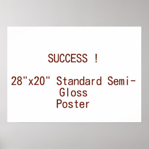 Affiche standard semi-brillant 28"x20"
