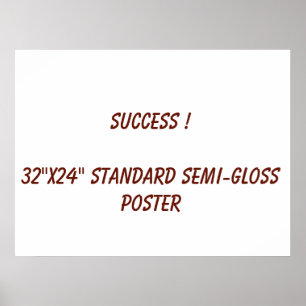 Affiche standard semi-brillant 32"x24"