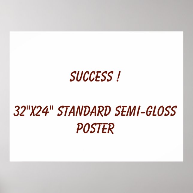 Affiche standard semi-brillant 32"x24" (Devant)