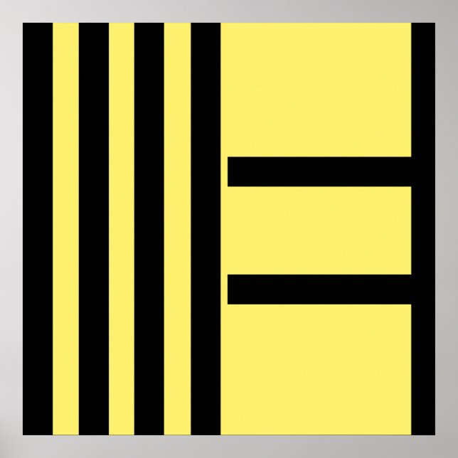 Affiche Star abstract expressionism painting art  (Devant)