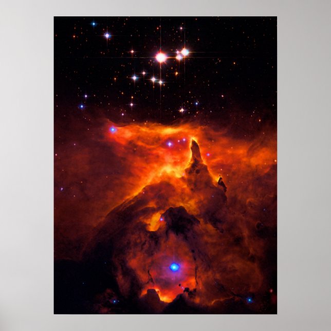 Affiche Star Cluster Pismis 24 beauté dans l'espace (Devant)