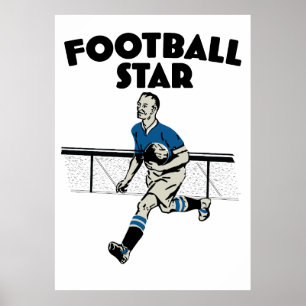Affiche Star de Football