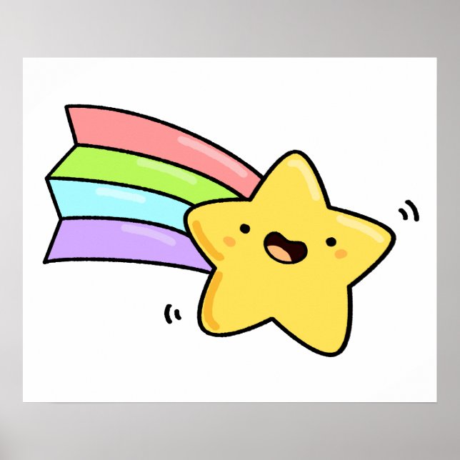 Affiche Star de tir de Cute Kawaii (Devant)