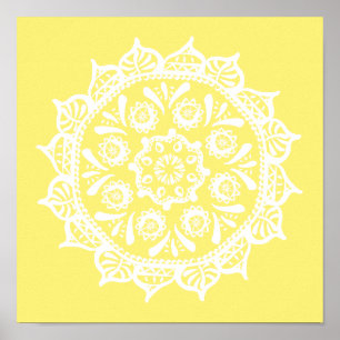 Affiche Star Fruit Mandala