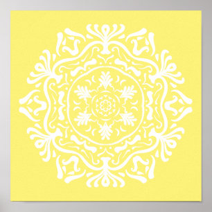 Affiche Star Fruit Mandala