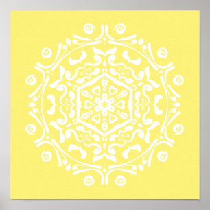 Affiche Star Fruit Mandala