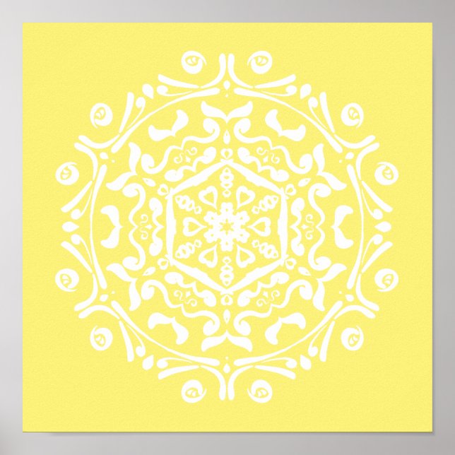 Affiche Star Fruit Mandala (Devant)