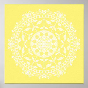 Affiche Star Fruit Mandala