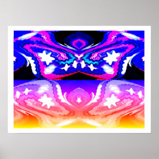 Affiche Star life in outer space art