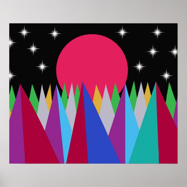 Affiche Star Sunset (Devant)