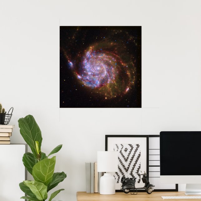Affiche Starbirth in the Pinwheel : Galaxy M101 (Bureau à domicile)
