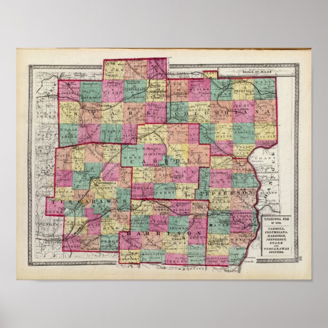 Affiche Stark and Tuscarawas Counties (Devant)
