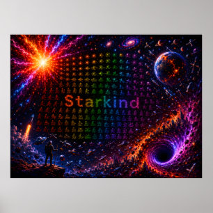 Affiche Starkind – Évolution cosmique de la vie