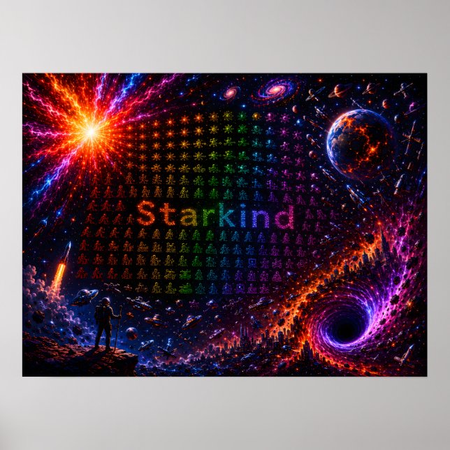Affiche Starkind – Évolution cosmique de la vie (Devant)