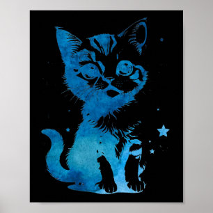 Affiche Starry Eyed Kitten