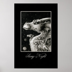 Affiche Starry Night -Poster