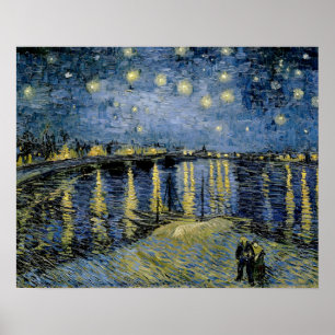 Affiche Starry Night Vincent van Gogh