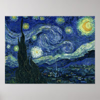 Starry Night Vincent van Gogh Art Peinture