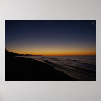 Affiche Starry Sunset