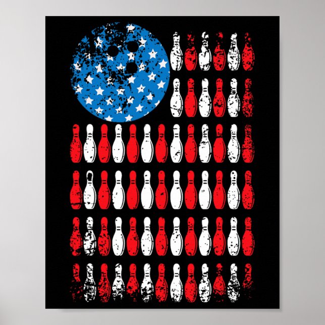 Affiche Stars Funny Bowling Team Bowler (Devant)